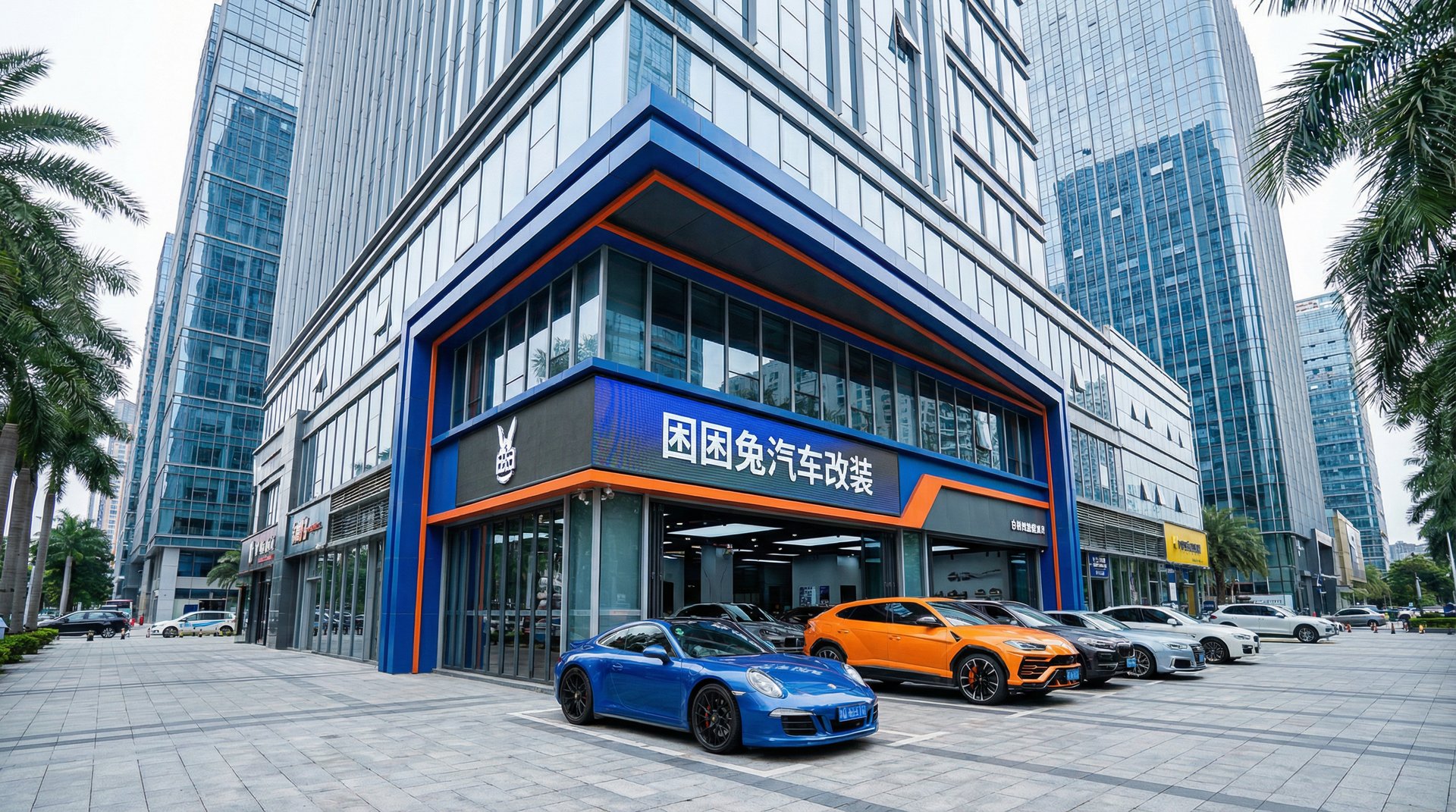 成人视频门店外观